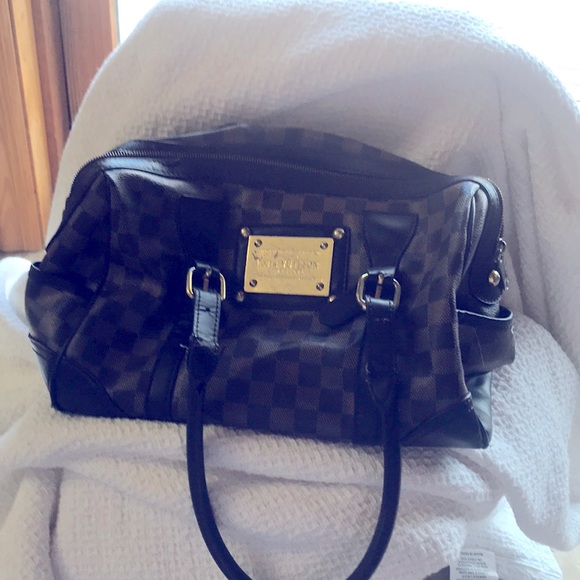 Louis Vuitton Handbags - older style louis vuitton. worn leather straps